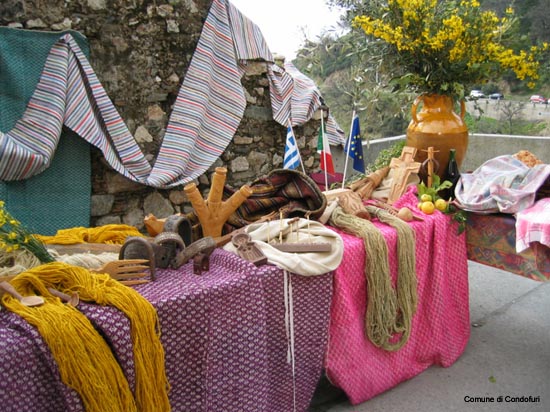 Artigianato Coperte Ginestra e pezzare 1